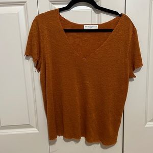 Project Social T Urban Outfitters V neck Top Size XS